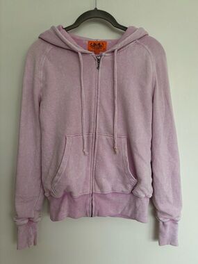 JUICY COUTURE Vintage Zip Up Hoodie, Size S, Worn in Just Right